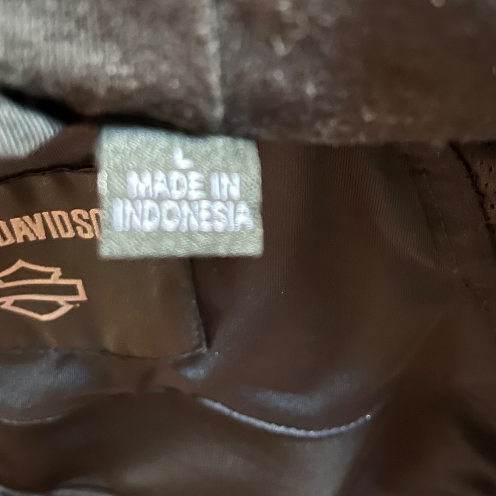 Harley Davidson Red & Black Riding Jacket - Picture 8 of 8